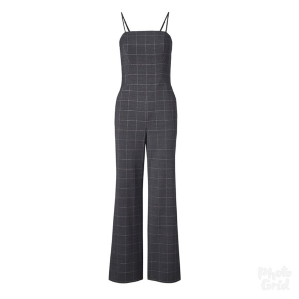 Chic grey romper